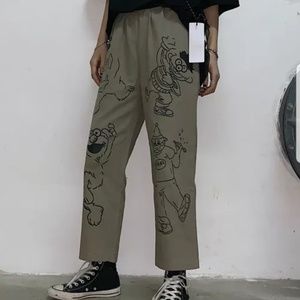 Nwot harajuku cartoon pants